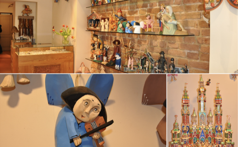 Drewniane ręcznie robione anioły oraz szopki bożonarodzeniowe idealne na upominek