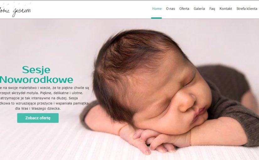 Urodzenie smyka to czas osobliwy pożądamy zatrzymać ową chwile.